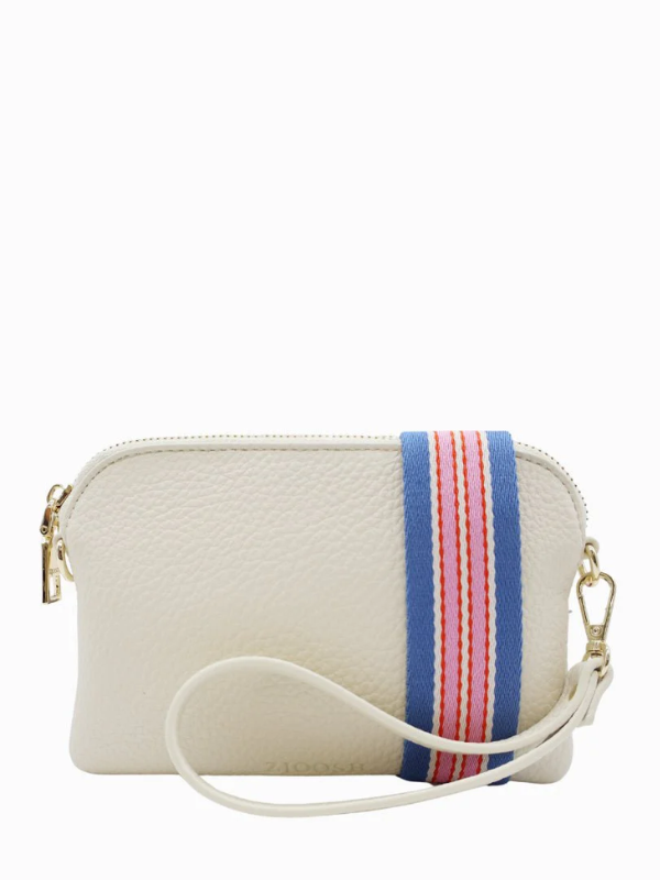 Zjoosh Missy Hugo Cross Body Bag Ecru