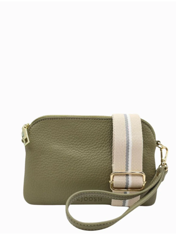 Zjoosh Missy Hugo Cross Body Bag Khaki