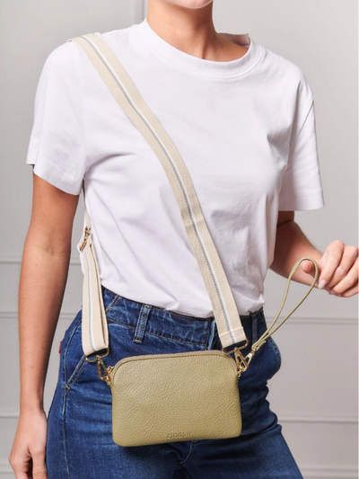 Zjoosh Missy Hugo Cross Body Bag Khaki