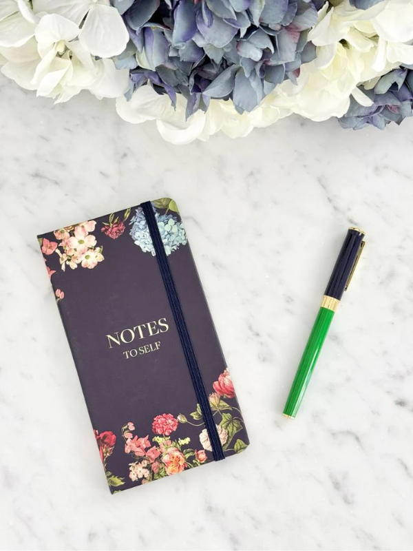 Zjoosh Paige Journal Navy Floral