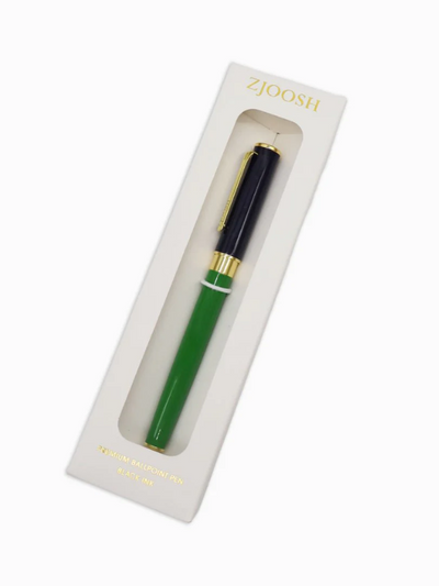 Zjoosh Paige Pen Navy & Green