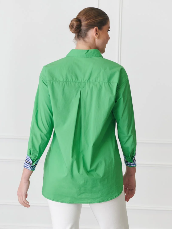 Zjoosh Pop Shirt Green Back