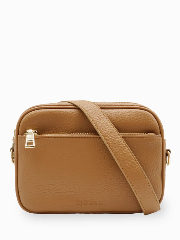 Zjoosh Ruby London Cross Body Bag Tan