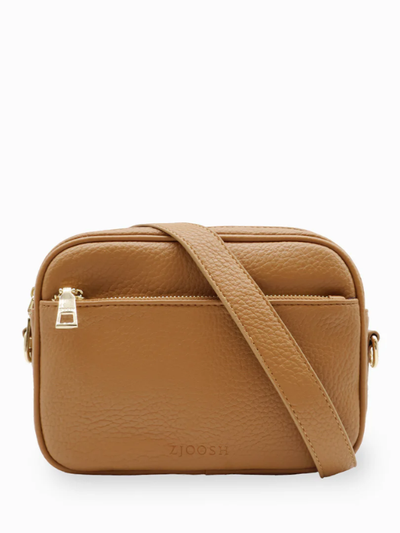 Zjoosh Ruby London Cross Body Bag Tan