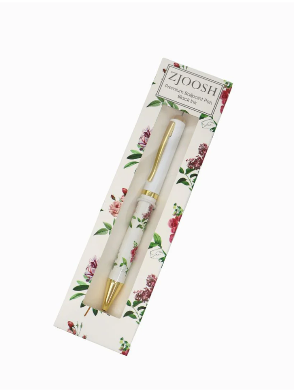 Zjoosh Vintange Botanical Pen Pink