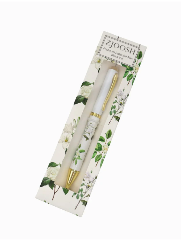 Zjoosh Vintange Botanical Pen White