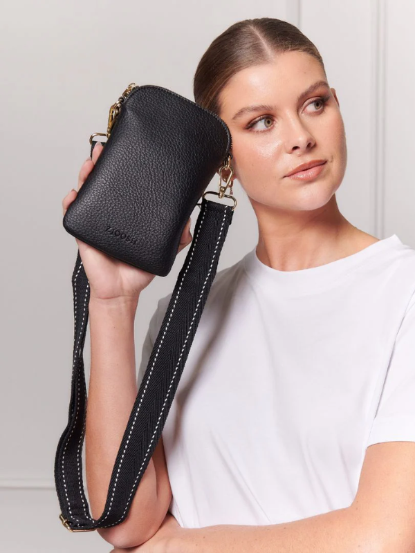 Zjoosh Wanderer Cross Body Bag Black