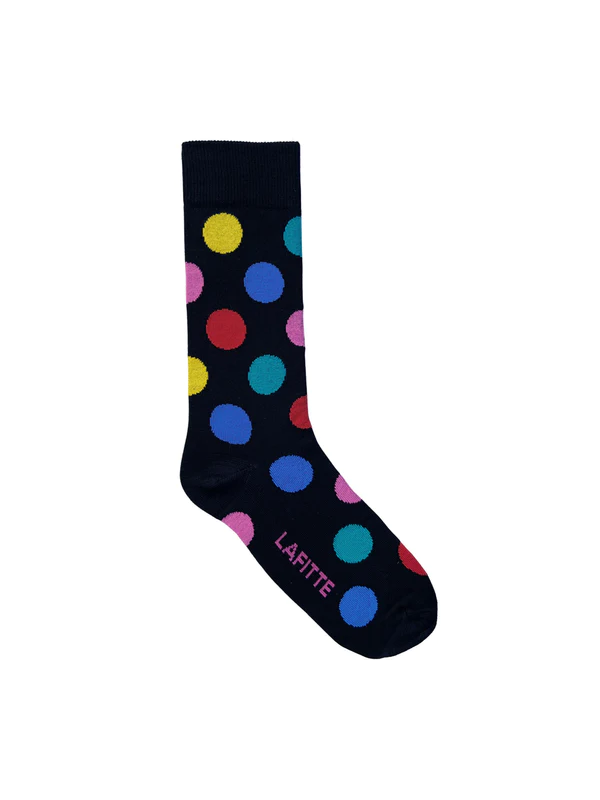 Lafitte Big Spot Socks Multi-Colour