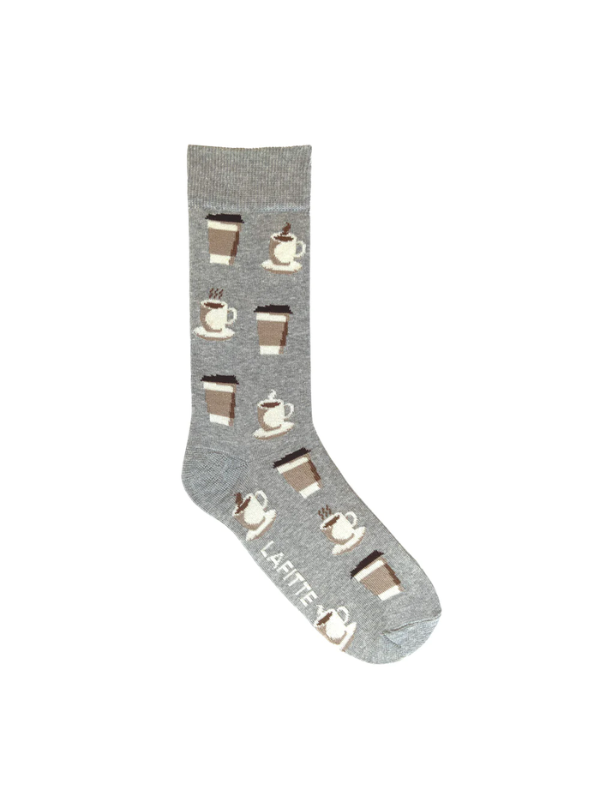 Lafitte Coffee Socks Marle Grey